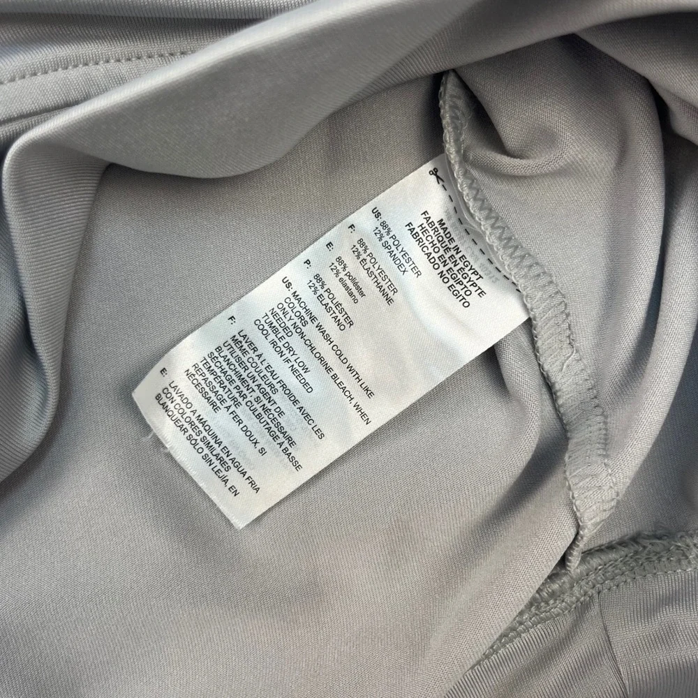 Adidas Golf Performance Activewear Grey Quarter Zip Sleeveless Vest
